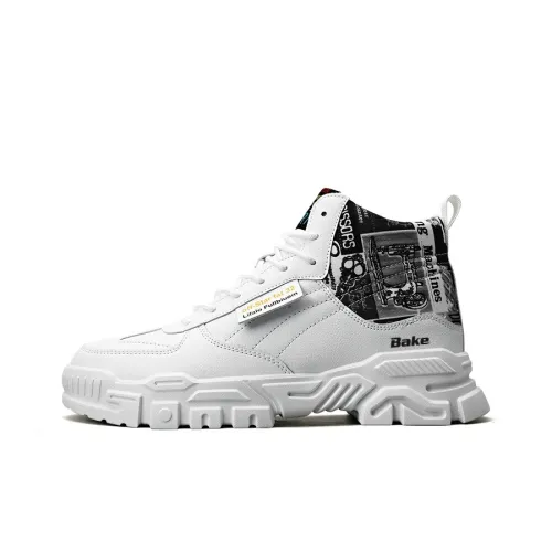 Bake Термический Амортизирующий Устойчивый к Износу Водонепроницаемый Высокий Топ Повседневная Скейтборд Обувь Мужская