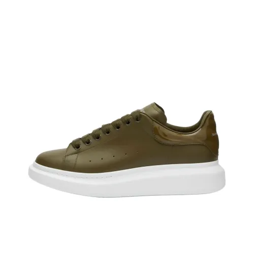 Alexander McQueen Oversized Sneaker Low Топ Кроссовки для скейтбординга Мужской Зеленый