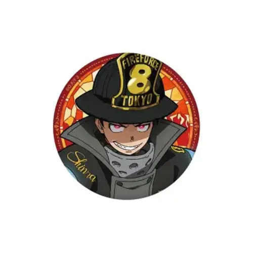 BOOM COMIC Пламя Истребитель Команда Значки