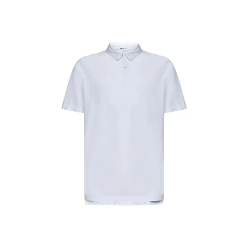 JAMES PERSE Белая Мужская Рубашка Поло