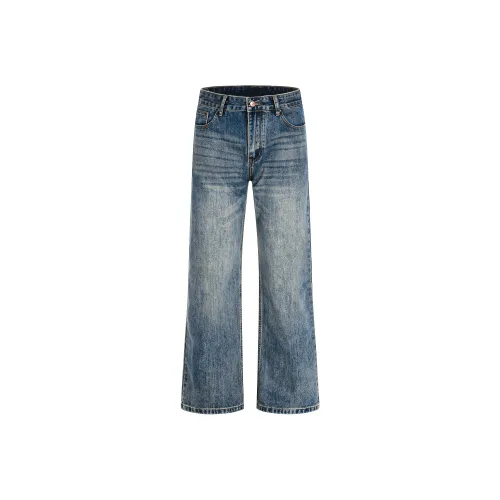 ONITSOP Джинсы с кошачьими ушками Унисекс