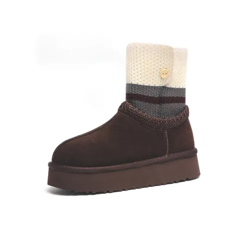 В Теплоизоляционный Увеличение Высоты Устойчивые к Износу Противоскользящие Носки Crew Сноубутсы Женские