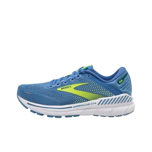 Brooks Adrenaline GTS 22 Поддержка Беговые кроссовки Женские Синий Белый