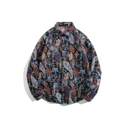 PLQV Черные Мужские Рубашки