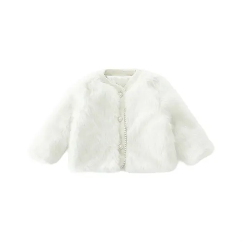 ZHIO Бежевый Kids Натуральный и искусственный мех