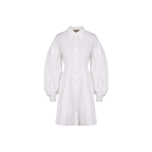 Nina Ricci Длинное платье с длинными рукавами женское