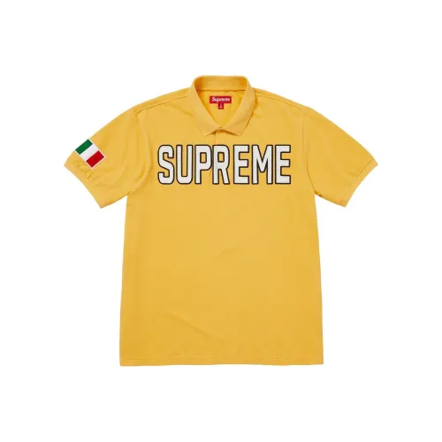 Supreme FW25 WEEK7 Поло Унисекс
