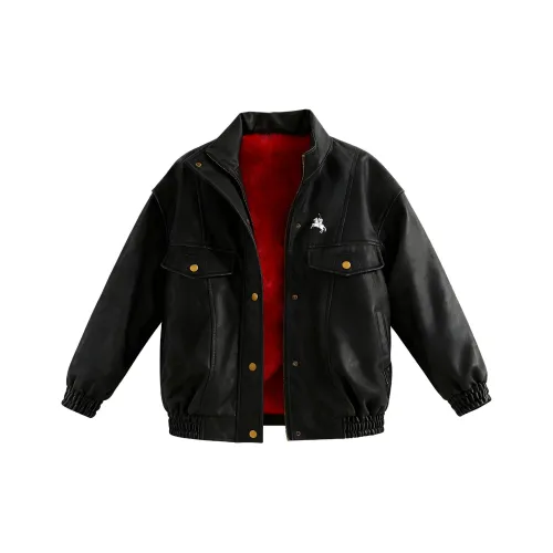POLOMEISDO Кожа Куртка Унисекс