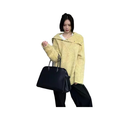 PZHK Смешанный Цветочный Медалль Цыплячий Желтый Женский Трикотаж