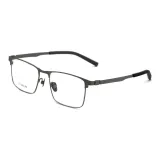 Серый металлический + защита от синего света, 0 диоптрий, меняющий цвет [серый, коричневый, синий, фиолетовый, розовый, оранжевый] Записка, цвет