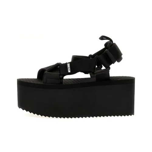 MOSCHINO One Ремешок Сандалии Женские Черные