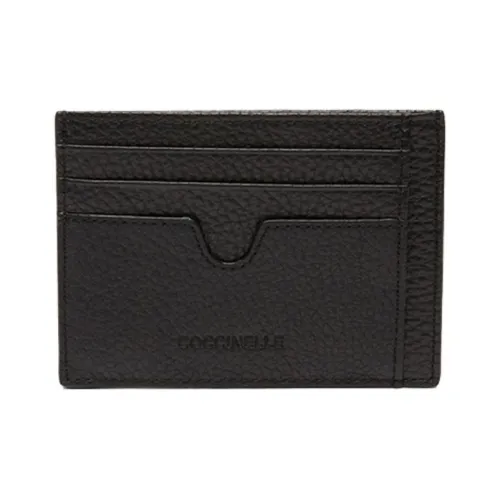 COCCINELLE Коровья кожа Держатель для карт Мужской Черный