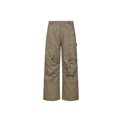PEOPLESENSE Хаки Унисекс Карго Брюки