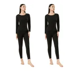 2 комплекта одежды (женский классический черный + женский классический черный)