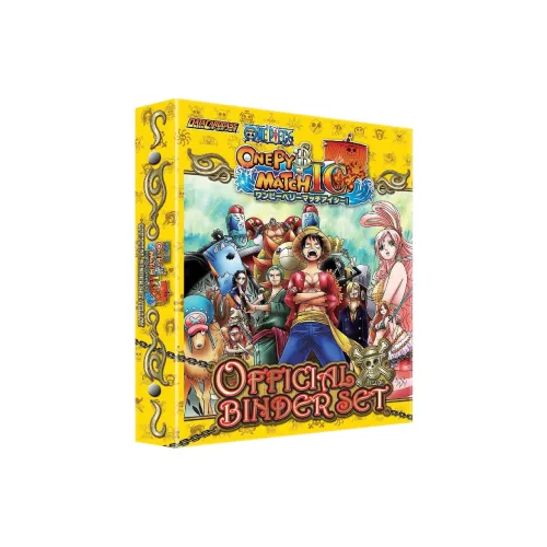 BANDAI One Piece Loose Leaf Binder Наборы одежды Желтый Аксессуары для карточных игр Целая коробка
