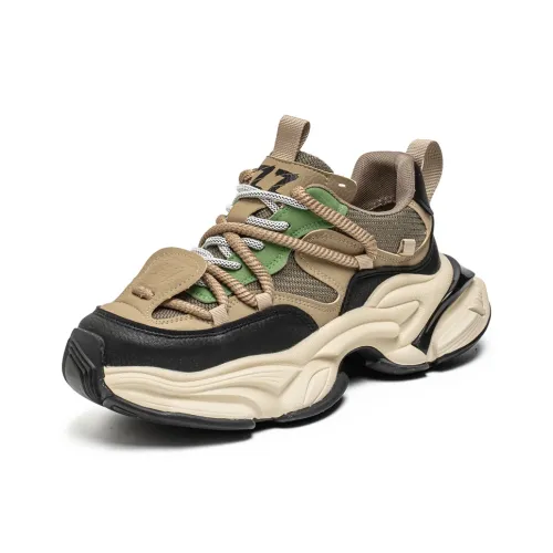 CEKOOM Низкий топ толстая подошва кроссовки мужские