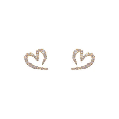 Серьги BONAS с цирконием женские