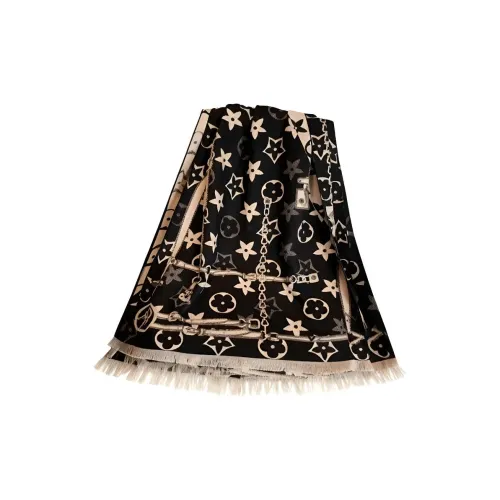 FUO Вязаные шарфы из искусственного кашемира для женщин