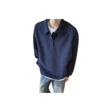 Темно-синий с флисовой подкладкой