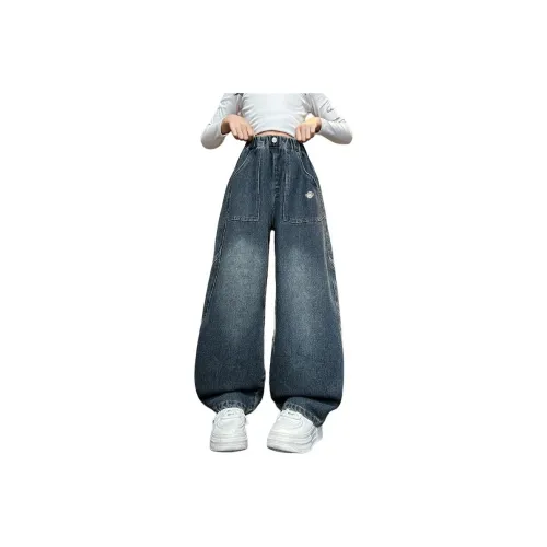 Teddy's Collection Бархат Синий Джинсы Школьный возраст Джинсы