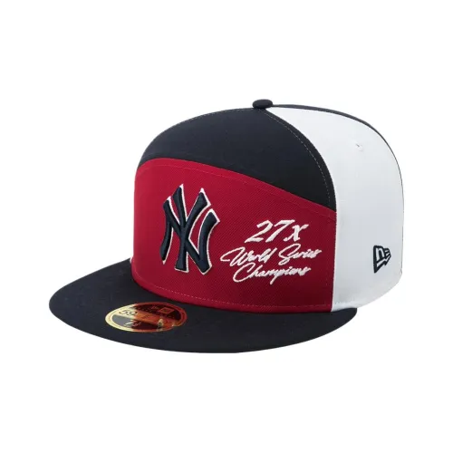 New Era x MLB Полиэстер Кепки Унисекс Красный Черный Белый