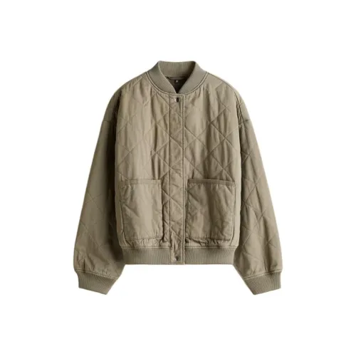 H M Хаки Зеленый Женский Куртки