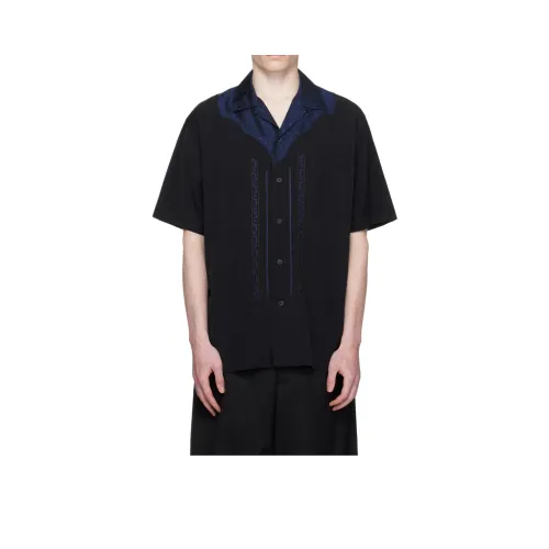 TOGA VIRILIS Мужские Черные Рубашки