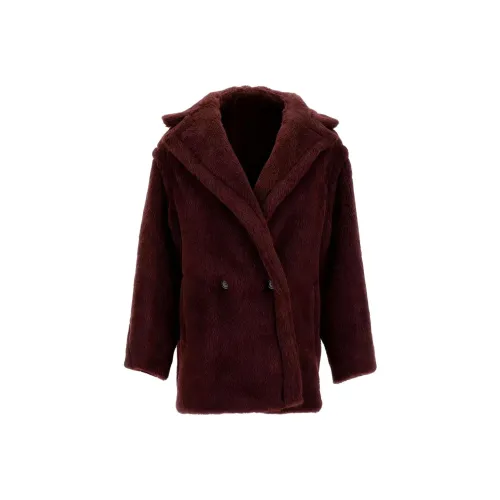 MaxMara Red Women's Coat МаксМара Красный Женский Пальто