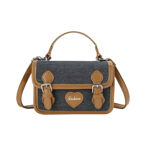 Meter Маленькая квадратная сумка через плечо обычная черная