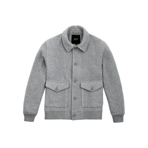 AKCLUB Светло-серые мужские куртки