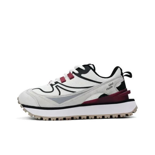 BladMaste Платформа Обувь на платформе Низкий Топ Повседневная обувь Унисекс Белый Черный Красный