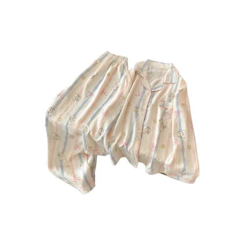 HANQIANNUO Весенние Осенние Пижамы Женские Брюки