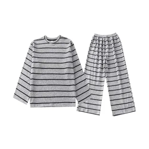 QIAOYUN Серый Женский Пижамный Комплект