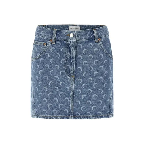 Marine Serre Джинсовые короткие юбки Женские