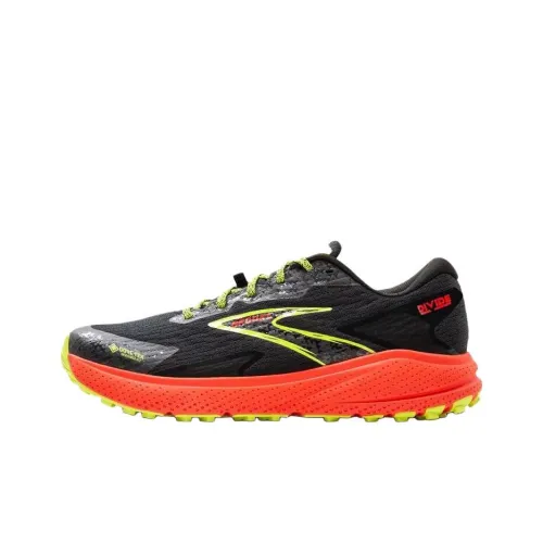 Brooks Divide 5 GTX Водонепроницаемый и Дышащий Легкий Трейл Бег Обувь Мужская Черная