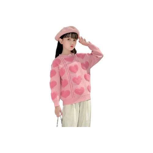 GOYN Свитер Осенний Зимний Розовый Подростки