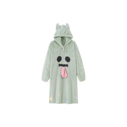 MEIJIAO A0102 Зеленый Женские Банные халаты