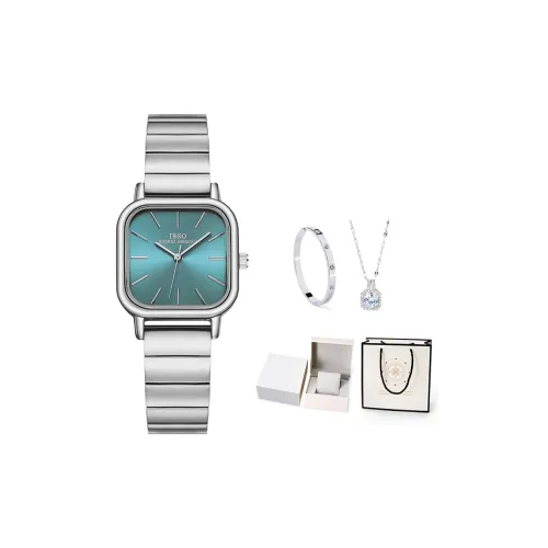 IBSO Dreamland Кварцевый механизм ремешок из нержавеющей стали женские часы синий циферблат