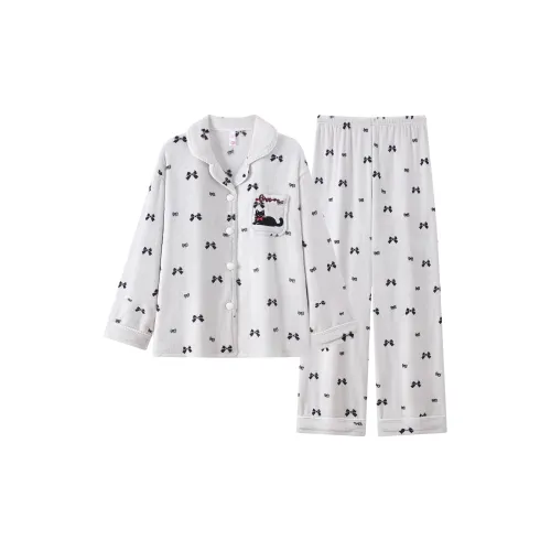 Gongdie Серый Женский Пижамный Комплект