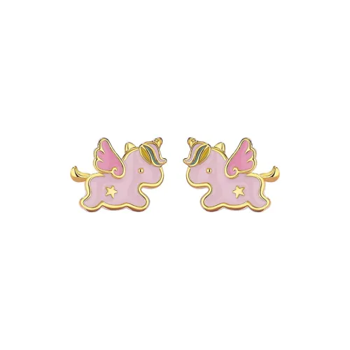 OWO Серьги-гвоздики из серебра 925 пробы женские