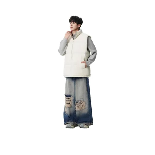 TUOFEI Бежевый Унисекс Жилеты