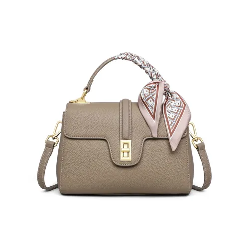 VINEY Коровья кожа Сумка Обычный Женский Слон Серый