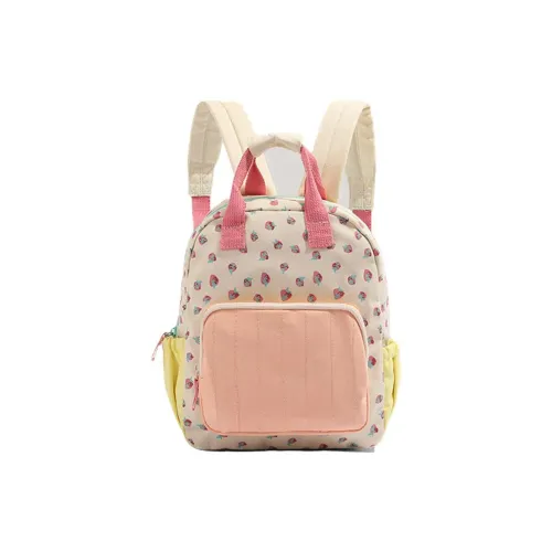 Carksky Холст Рюкзак Стандартный Женский Клубника С принтом