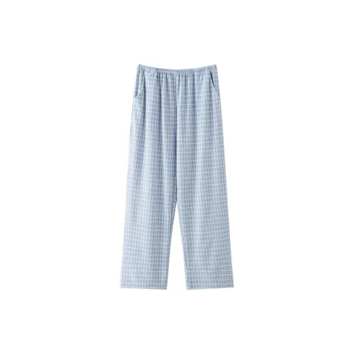FENTENGCARE Синий Мужские Пижамные Штаны