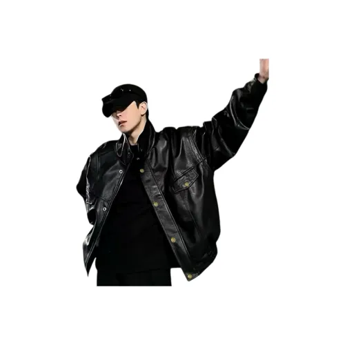 Lightning X Storm Кожа Куртка Унисекс