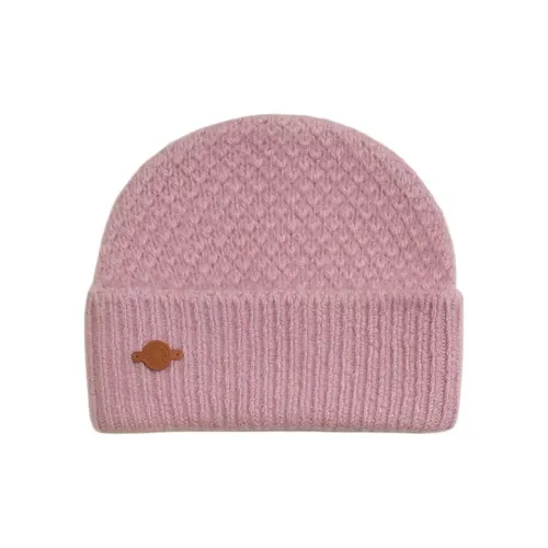 HERMES Кашемир Шапки-бини Женские Розовый