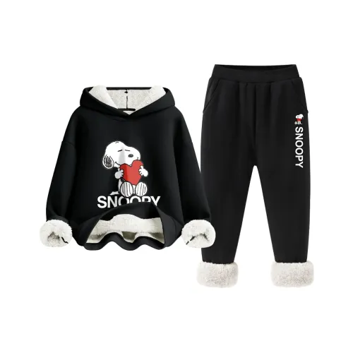 SNOOPY Повседневный Спортивный Комплект из 2 предметов для Детей