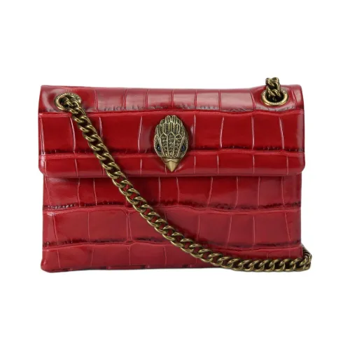 Kurt Geiger London Kensington Leather Сумка через плечо Мини Женская Красная