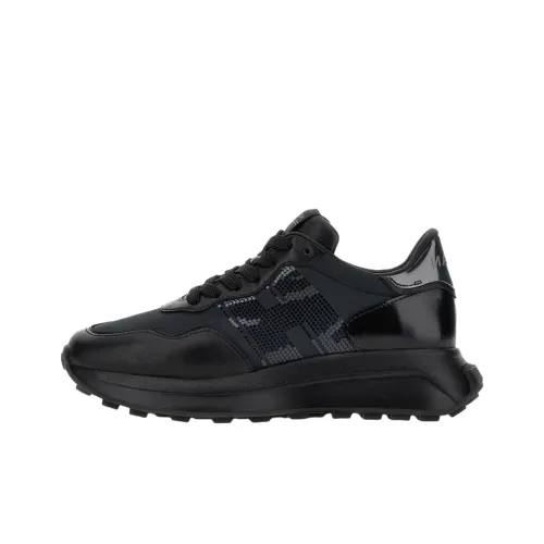 HOGAN H641 Низкий Топ Повседневная Обувь Женская Черная