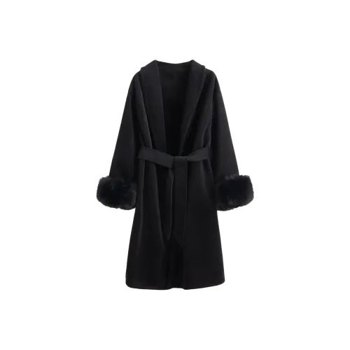 Tonlion Черный Женские Меховые изделия